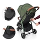 Прогулянкова коляска EL Camino ME 1025 X3 Khaki - зображення 8