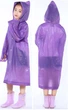 Детский плащ-дождевик TOPs 120-160 см Фиолетовый (2000992392204) - изображение 2