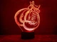 Ночник-светильник 3D "Бокс" 25х17 см 3DTOYSLAMP (2000002619376) - изображение 2
