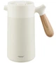 Термос-заварник для чаю та кави Pinkah PJ-3138, 960 мл, BPA Free, білий - зображення 1