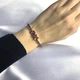 Серебряный браслет с натуральным гранатом 10.28ct, вес изделия 10,45 гр (2064466) - изображение 3