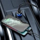 Автомобильное зарядное устройство 1USB + Type-C Baseus Particular PPS 65W (TZCCKX-0G) + Cable Type-C/Type-C 1m - изображение 6