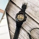 Наручний годинник AlexMosh чоловічі Sanda Black-Gold (89304) - зображення 3