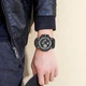 Наручний годинник Sanda 6021 Black-Silver - изображение 2