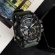 Наручний годинник Sanda 759 Green-Black - изображение 2