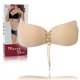 Силіконовий бюстгальтер невидимка Fly Bra Invisible Bra Флай Бра бежевий B - зображення 1