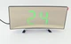 Электронные LED часы + будильник + термометр настольные сетевые DT-6507 USB DC5V / 3 ААА, изогнутые зеркальные, Зеленые - изображение 3