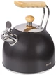 Чайник Husla со свистком 2.5 л Black (73908) - изображение 2
