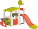 Centrum gier Smoby Toys Entertainment z koszem do koszykówki, bramką do piłki nożnej, zjeżdżalnią (7600840203) - obraz 1