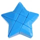 Звезда Рубика Голубая 3x3 (Blue Star Cube) YJ8620 blue - изображение 1
