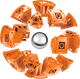 Geomag KOR Pantone Orange | Магнітний конструктор Геомаг Кор помаранчевий PF.800.671.00 - зображення 10