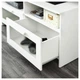 Тумба под телевизор IKEA BRIMNES белый 403.376.94 - изображение 2