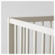 Детская кровать IKEA GULLIVER белый 102.485.19 - изображение 5