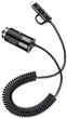Кабель Baseus Usb Car Charger Enjoy Together with Usb Cabel USB-C/Black Lightning - зображення 2
