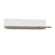 Полиця Holten Black Red White 106x22x24 (S440-POL/106) 007290 - изображение 1