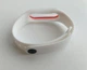 Ремінець Xiaomi Mi Band 2 MiJobs силіконовий з рамкою Білий / Червоний 1088P - зображення 2