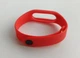 Ремешок Xiaomi Mi Band 2 MiJobs силиконовый с рамкой Красный / Белый 1088P - изображение 2