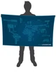 Рушник Lifeventure Soft Fibre Printed Words Giant 150 х 90 см (63068) - зображення 3