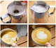 Капучинатор для молока электрический от USB Schwarz&Mayer Milk Frother капучинатор мощный пеновзбиватель из нержавеющей стали 2 скорости + 3 выборчных трафарета в КОМПЛЕКТЕ - изображение 7