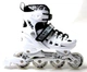 Детские ролики SCALE SPORT + шлем, + защита для локтей и колен белый 34-37(размер) LFC-905М-WHITE - изображение 2
