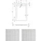 Піддон Radaway Teos F 120x90 прямокутний, білий (HTF12090-04) - зображення 2