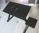 Стіл трансформер для ноутбука з 2х кулерами розкладний Laptop table T8-1 Алюміній (Т900) - зображення 5