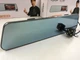 Сенсорное автомобильное зеркало видеорегистратор с камерой заднего вида DVR A28PRO ORIGINAL (2 камеры) с разметкой - изображение 1