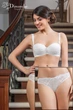 Комплект білизни: бюстгальтер push-up та трусики бразиліана Dimanche Lingerie 70D/S Білий (Bianco) (54456) - зображення 2