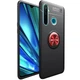 TPU чохол Deen ColorRing під магнітний тримач (opp) для Realme 5 / Realme 6i Чорний / Червоний - зображення 1