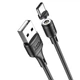 Кабель Hoco X52 Sereno magnetic charging cable for Type-C Чорний - зображення 1