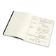 2 блокнот Moleskine Cahier Subject великих чорний і бордовий CH4STNB02 - зображення 5
