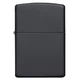 Комплект Zippo Запальничка 218 CLASSIC black matte + Бензин + Кремені в подарунок - изображение 2