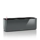 Вазон Lechuza CUBE Glossy Triple антрацитовый блестящий 13671 - изображение 1