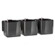 Комплект Lechuza Green Wall Home Kit Glossy 48х6х14 см антрацит 13524 - зображення 1