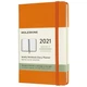 Тижневик Moleskine 2021 кишеньковий помаранчевий 8056420850734 - изображение 1