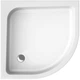 Душовий піддон POLIMAT Pako 80x80x12/26.5 з панеллю (00090/00092) - зображення 1