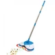Механічна турбо щітка віник-швабра для прибирання підлоги Hurricane Spin Broom - зображення 2