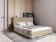 Кровать Двуспальная Chester Comfort 180 х 200 см Мисти Dark Grey С подъемным механизмом и нишей для белья Темно-серая - изображение 10