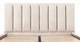 Ліжко Sanam Comfort 140 х 190 см Місті Milk З підйомним механізмом та нішою для білизни Бежеве - зображення 5