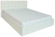 Кровать Двуспальная Chester Comfort 160 х 190 см Лаки White С подъемным механизмом и нишей для белья Белая - изображение 1