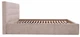 Кровать Двуспальная Chester Comfort 180 х 200 см Мисти Mocco С подъемным механизмом и нишей для белья Мокко - изображение 4