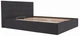 Кровать Двуспальная Chester Comfort 180 х 200 см Мисти Dark Grey С подъемным механизмом и нишей для белья Темно-серая - изображение 3