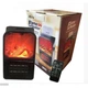 Портативный обогреватель FLAME HEATER 900 Вт с имитацией камина дуйка тепловентилятор с пультом и регулировкой температуры (D-2019090565) - изображение 8