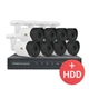 2.0 MP Набір для вулиці AHD-24 8xCAM + 1xDVR + HDD - зображення 1