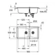 Кухонная мойка Grohe Sink K700 31658AP0 - зображення 4