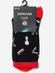 Шкарпетки DiWaRi DW Happy 17С-151СП-132 25 Чорні (4810226537886) - зображення 4