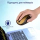 Мышь Promate Clix-7 Wireless Black/Gold (clix-7.gold) - изображение 2