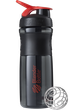 Спортивная бутылка-шейкер Blender Bottle SportMixer 820 ml Black/Red - изображение 1