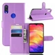 Класичний чохол-книжка Deexe Book Type для Xiaomi Redmi Note 7 / Note 7 Pro - Purple - зображення 1