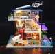 3D Румбокс DIY House "Домик на берегу моря" Doll House Кукольный Домик от CuteBee (V678SA) - изображение 4